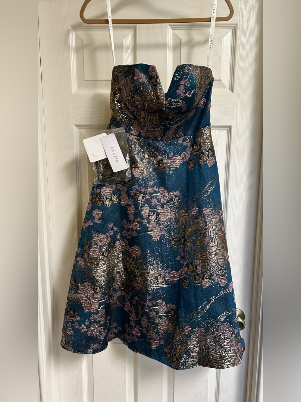 NWT Azazie Marlie Midi Dress